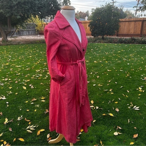 Anthropology Belted Elle Trench Coat | Size XS - Picture 3 of 11